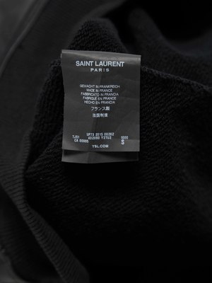 Saint Laurent Paris Sweatshirt - black | Garmentory