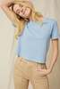 amo denim Babe Tee - Blue Ice - Thumbnail 4