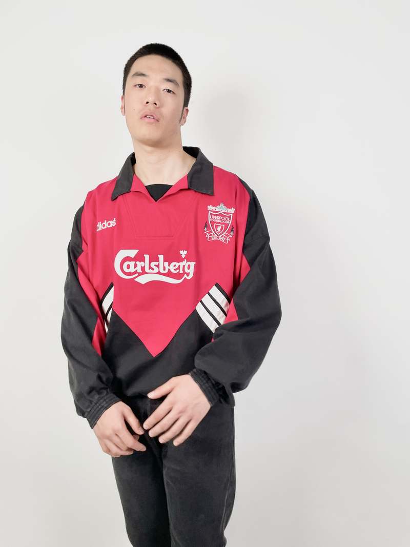 Liverpool x Adidas Vintage '93–'95 Training Jersey Drill Top