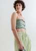 Ganni Strapless Crop Top - Green Bay - Thumbnail 2