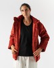 Delfina Balda Basic Colors Cropped Puffer Jacket in Rust - Thumbnail 3