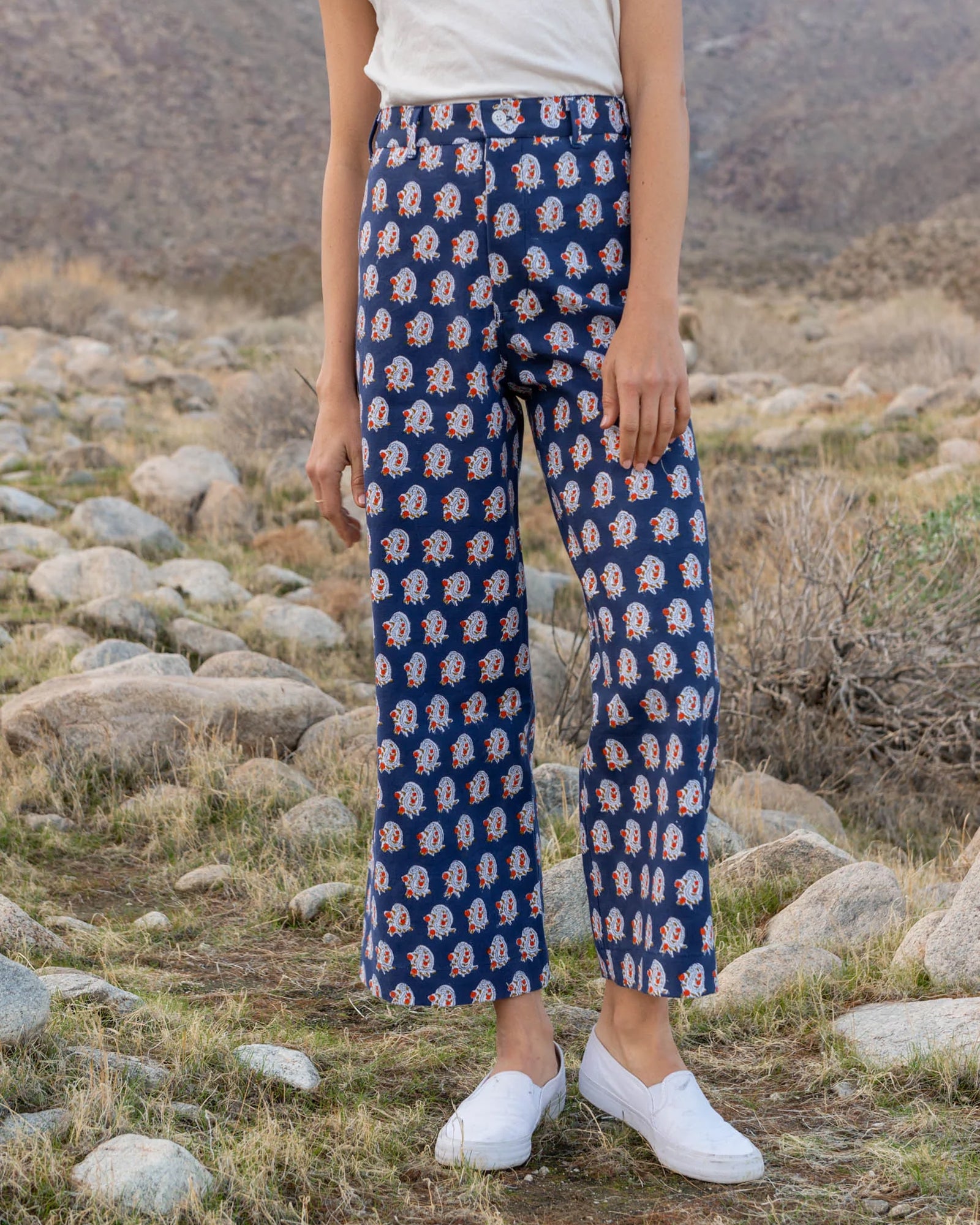 ロンハーマン別注 SZ BLOCKPRINTS DrawstringPants シックストライプ ドローストリングパンツ｜SZ BLOCKPRINTS