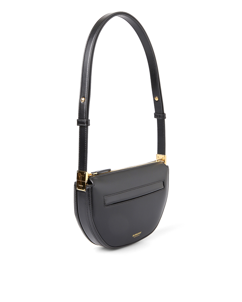 Burberry Olympia Mini Leather Shoulder Bag - Black | Garmentory