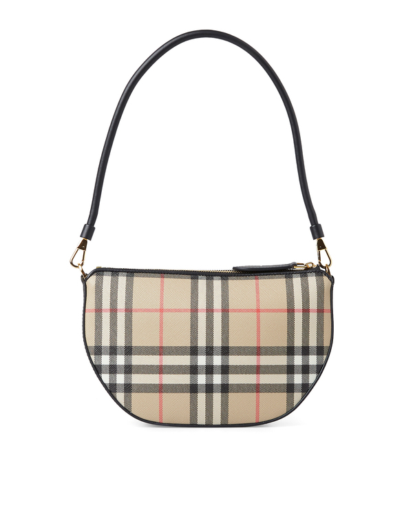 Burberry Olympia Nova Check Shoulder Bag - Beige | Garmentory