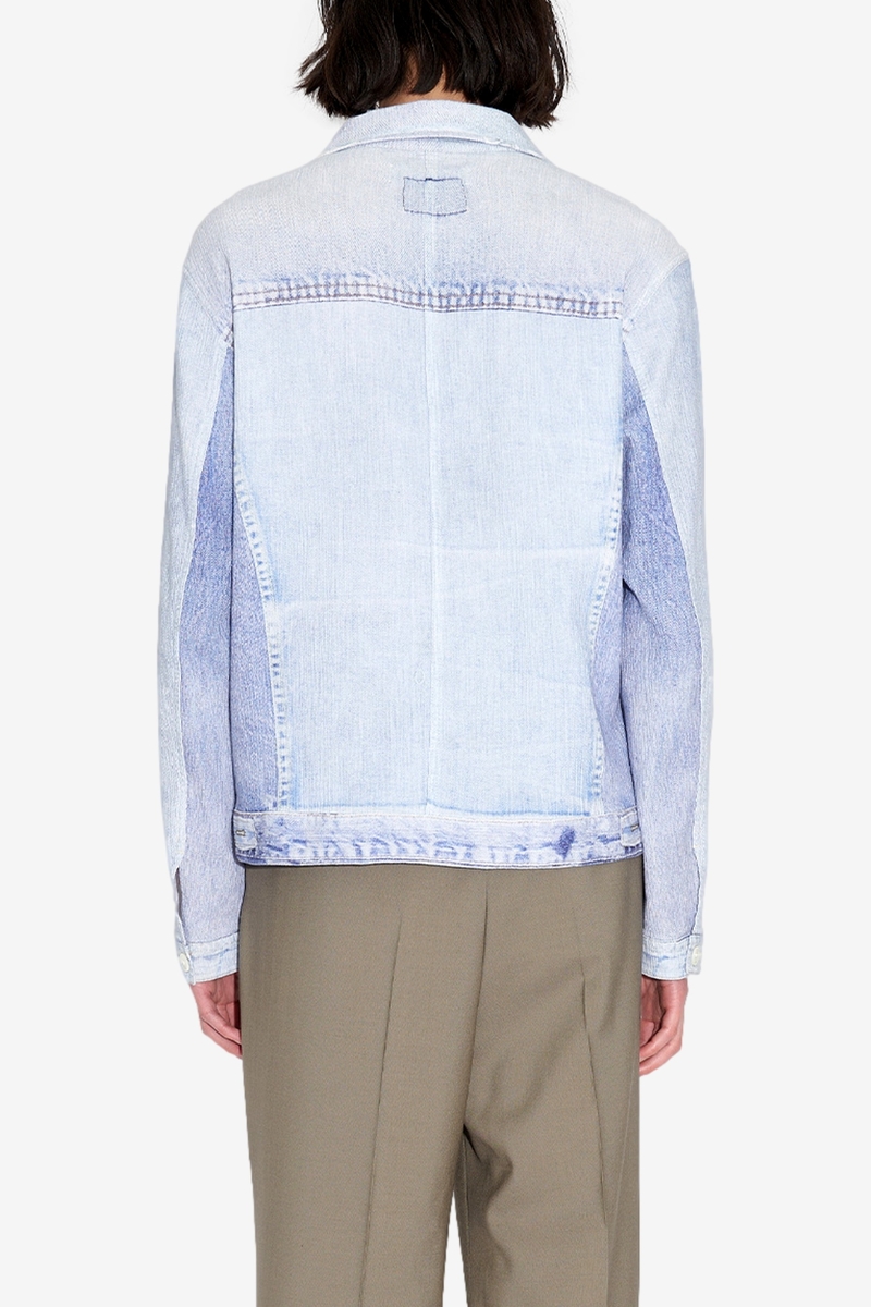 ジャケット・アウター OUR LEGACY Rebirth Pleated Shirt Digital Our Legacy Rebirth Pleated Shirt - Digital Rodeo Print