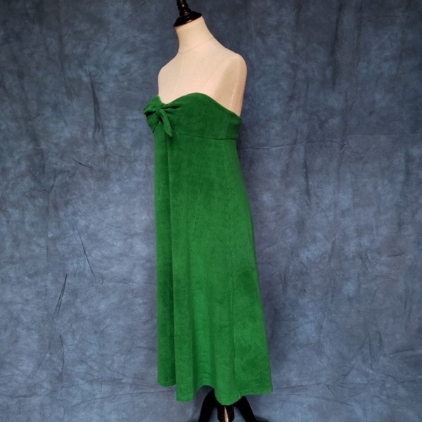 green street diane salad dressing recipe Green Tie Front Halter Neck Backless High Low Hem Dress – Wear.Style