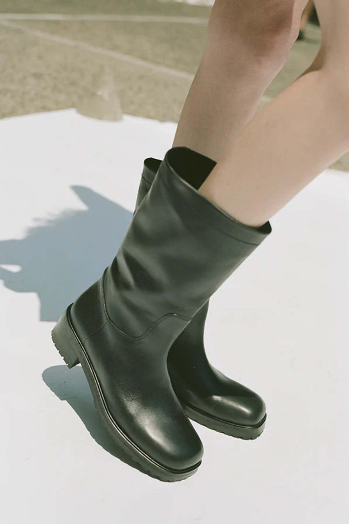 【関税込み】Maryam Nassir Zadeh ブルー Belmont ブーツ Maryam Nassir Zadeh Belmont Boot | Garmentory