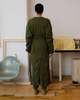 Baserange Shaw Kaftan - Dark Green - Thumbnail 4
