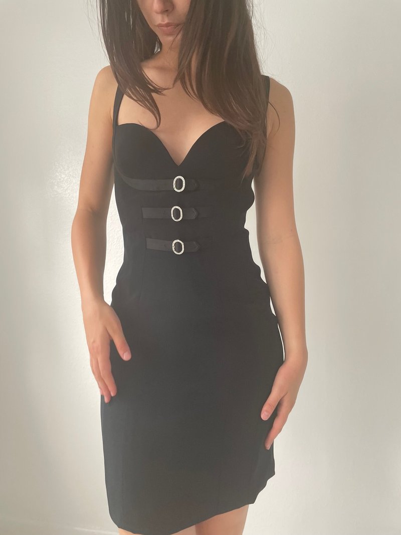 Cache' mini Dress - Black | Garmentory