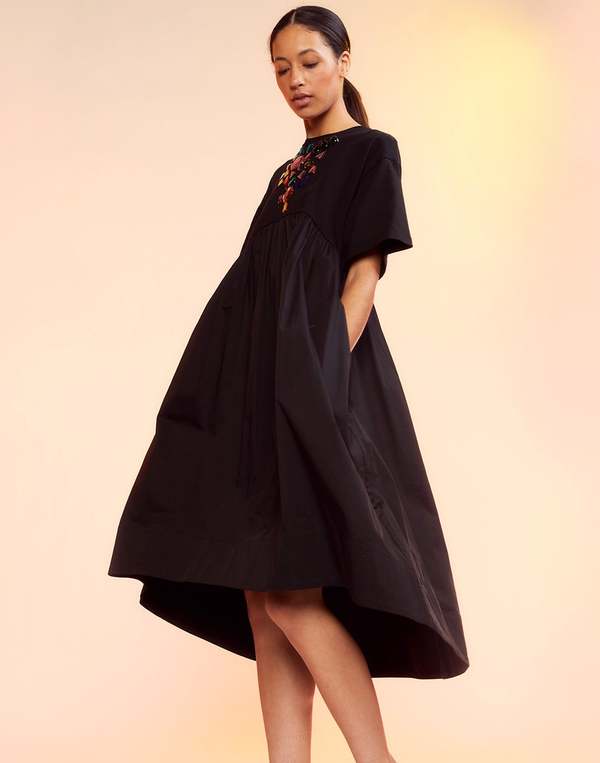 cynthia rowley oversized tee dress Cynthia Rowley Brianna Combo T-Shirt Dress