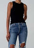 Citizens of Humanity Isabel Rib Tank - Black - Thumbnail 2