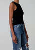 Citizens of Humanity Isabel Rib Tank - Black - Thumbnail 4