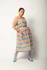 Vintage Rainbow Midi Dress - Thumbnail 2