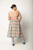 Vintage Rainbow Midi Dress - Thumbnail 4