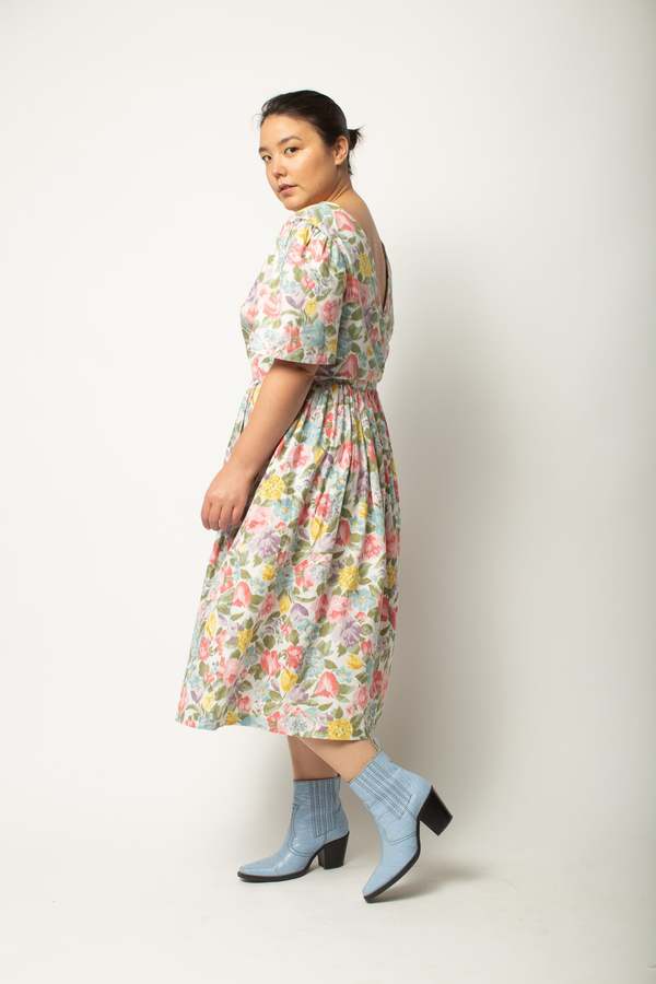 Dress - White Floral