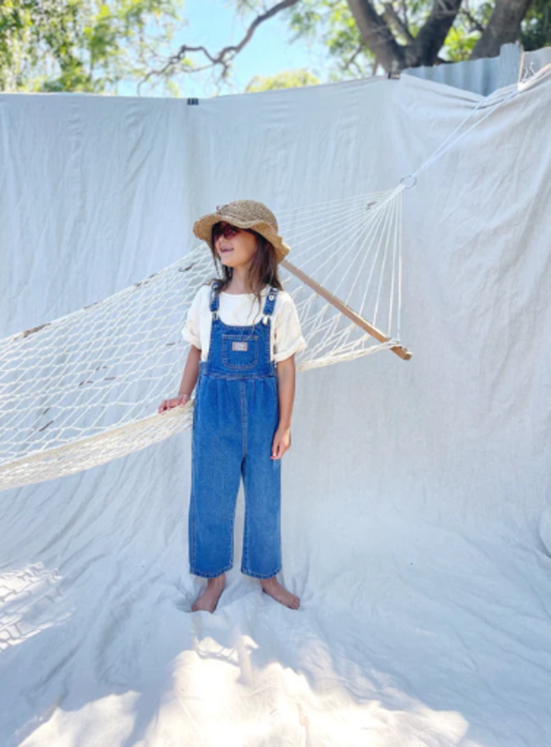 【twin collective】Bowie Bubble Overall 4y Bowie Bubble Overall - Fame Blue-FINAL SALE- 4Y & 6Y – Twin
