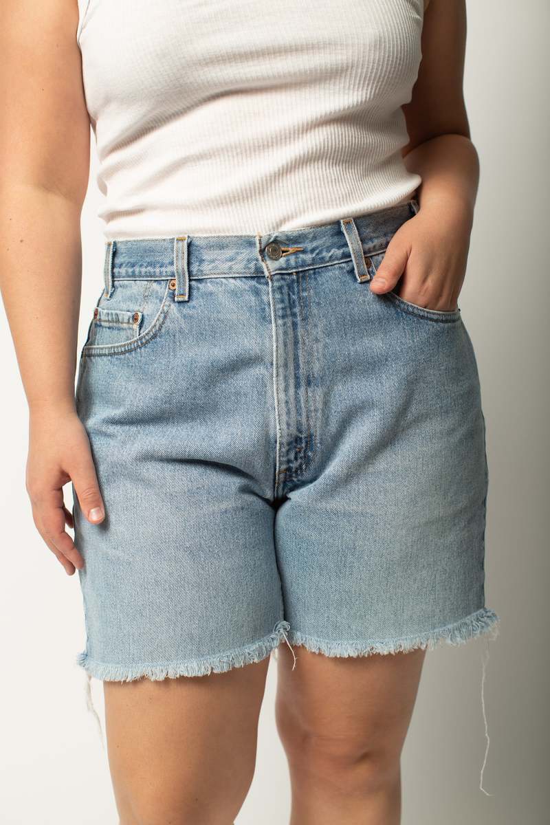 Levi's 550 Denim Cut-Offs Garmentory