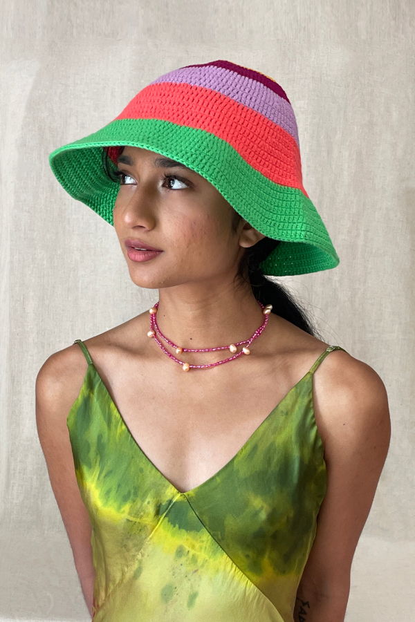 abacaxi Samba Hat - Stripe