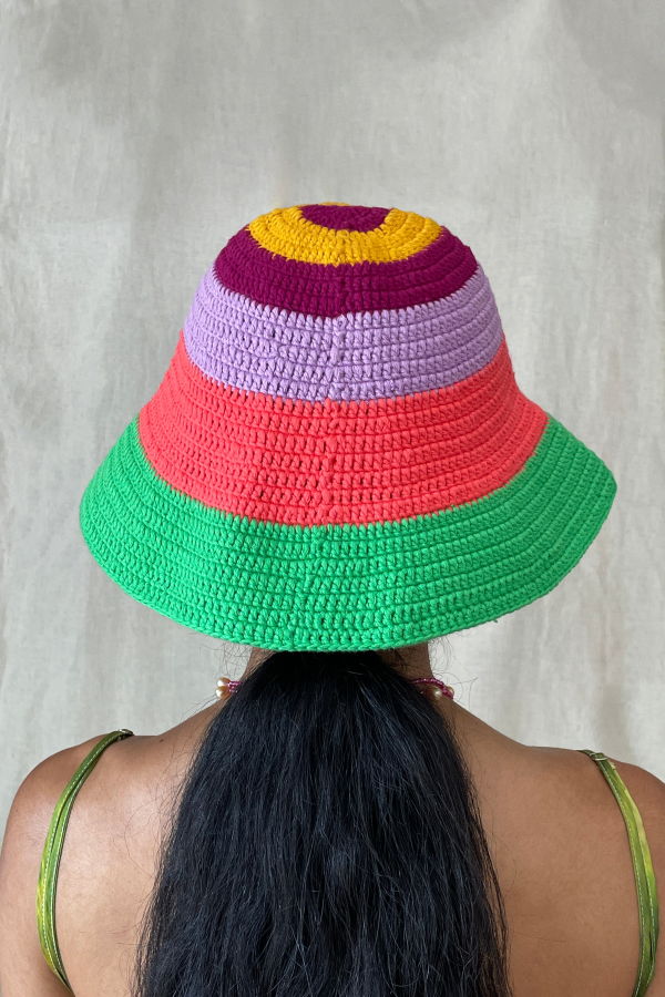 abacaxi Samba Hat - Stripe