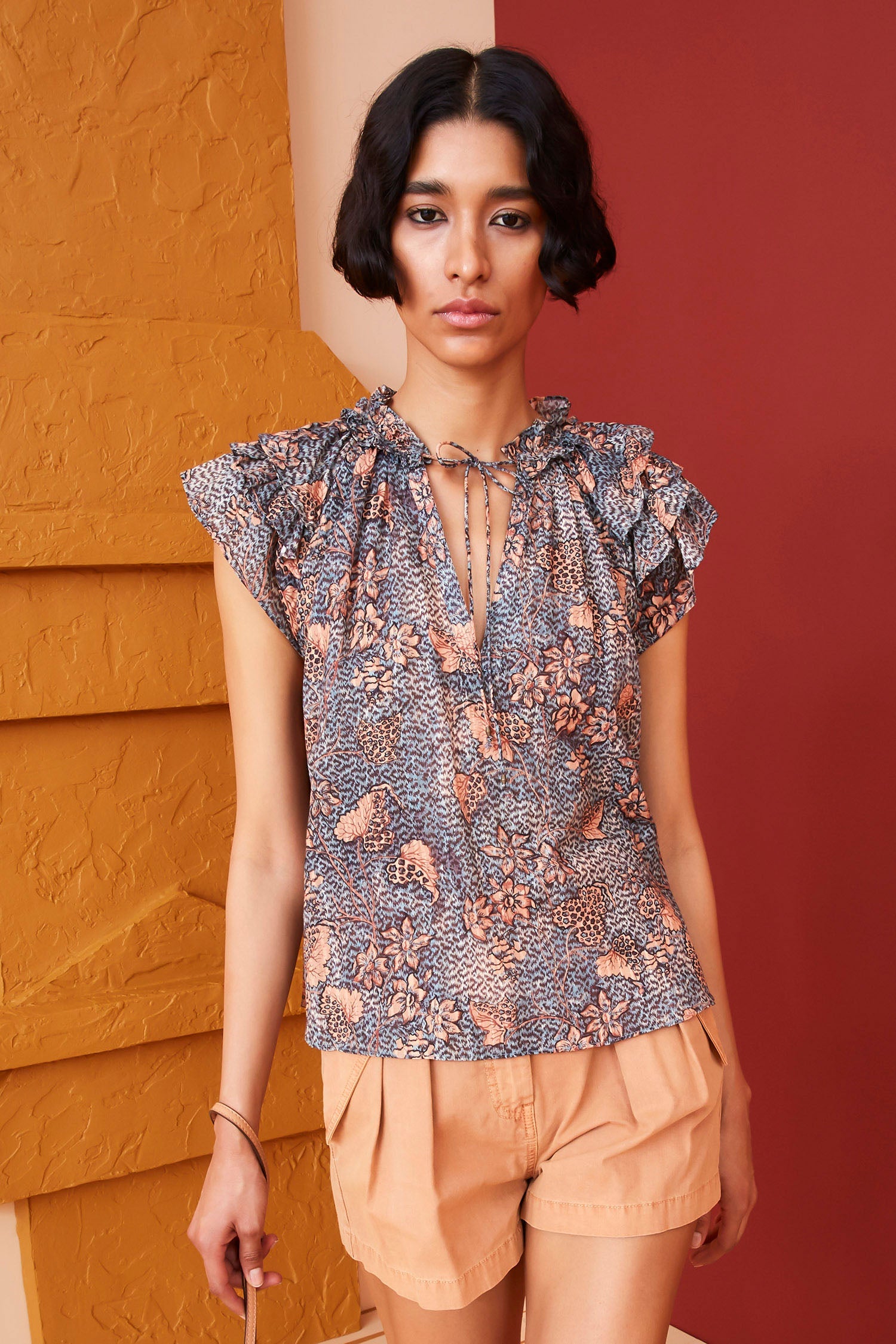 Ulla Johnson Alva Top - Sandalwood | Garmentory
