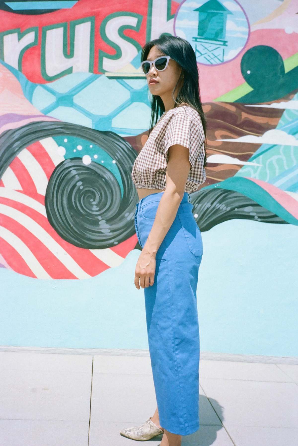 Loup Simone Jeans Royal Blue Garmentory