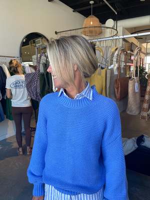 alex mill button back sweater