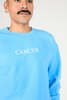 "INTENTIONALLY __________." CANCER ZODIAC PULLOVER - Orchid/Mykonos Blue/Marigold - Thumbnail 2