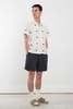 BODE Bezel Daisy SS Shirt - Ecru/Multi - Thumbnail 8