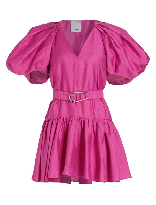 acler hot pink dress Acler Women's Iris Maxi Dress, AU10 US6