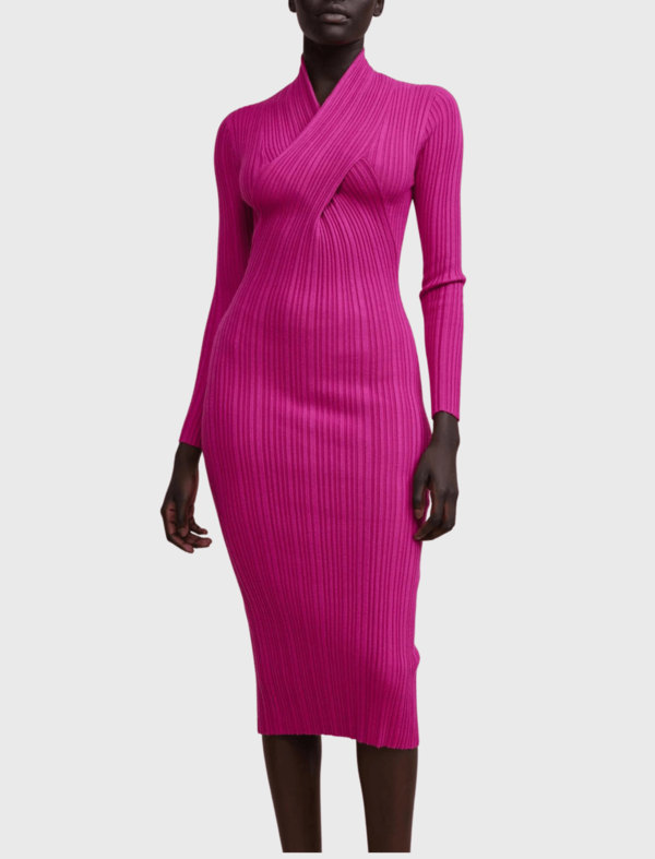 strapless open back dress Versatile Rose Petals Ethereal Dress ACSU079 12 / Blush (MistyRose) main image 0