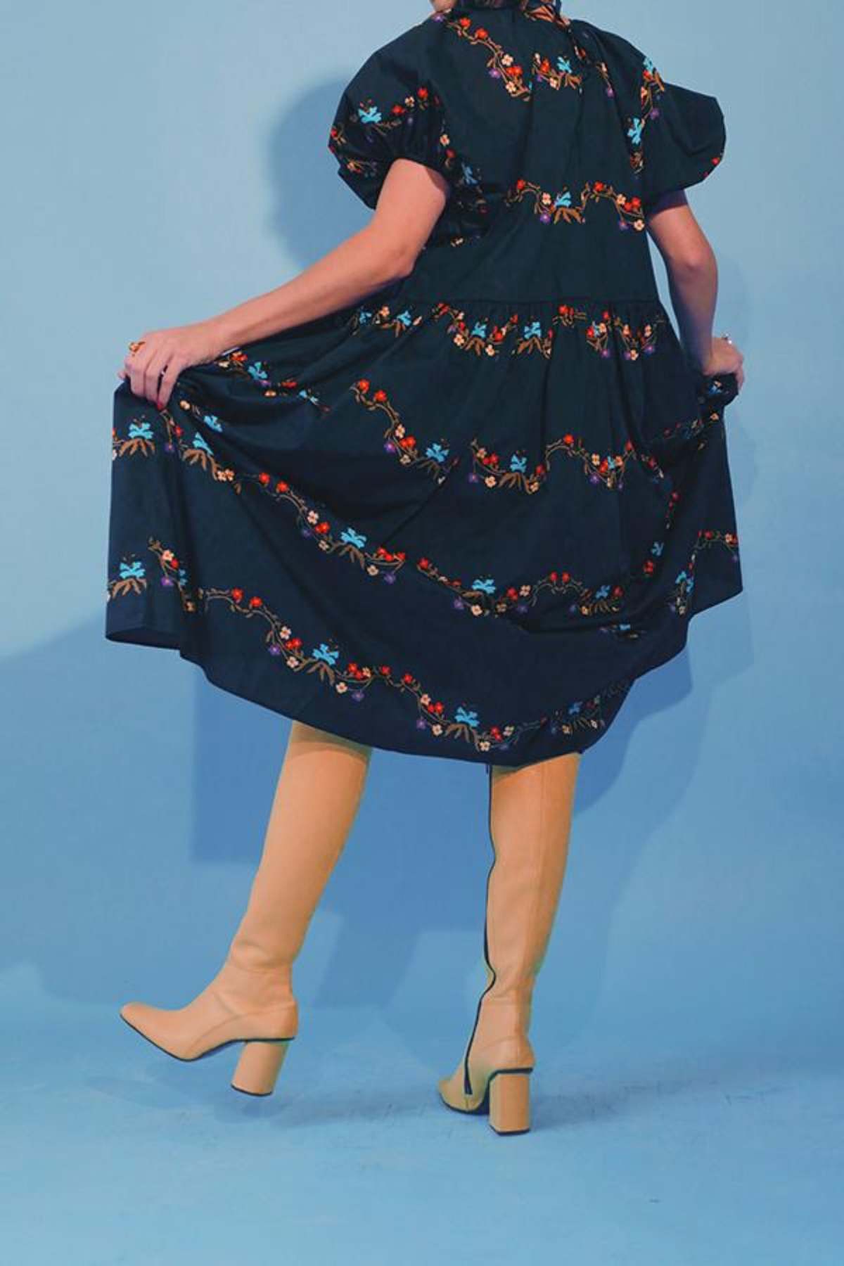 Dubié CUADRADO HIGH BOOT - YELLOW - Image 4 of 4