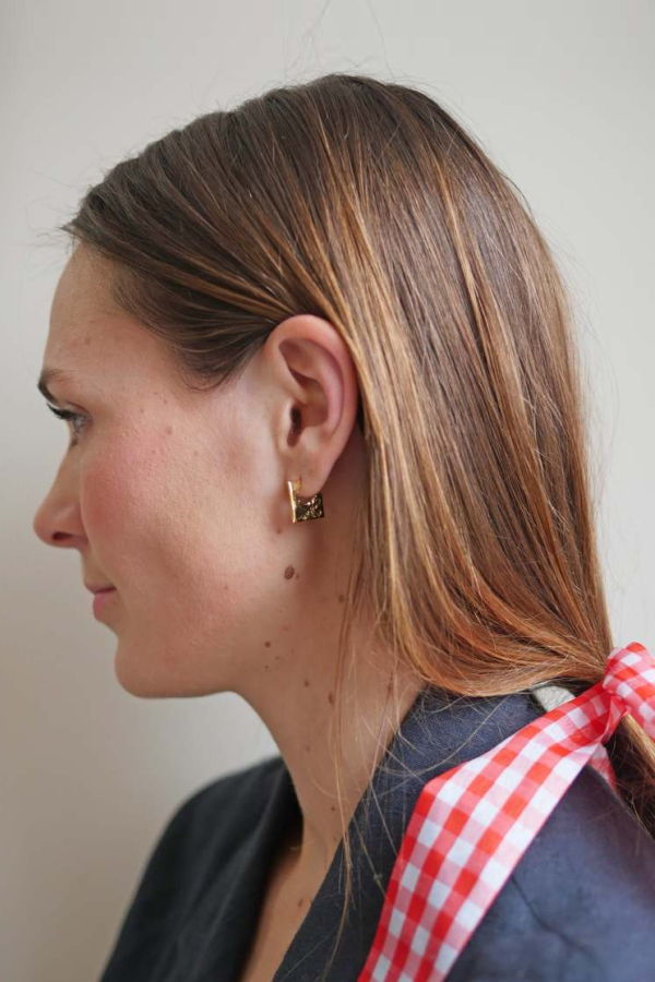 Par Ici Mini Square Studs