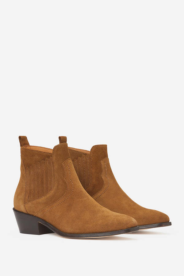 Vanessa Bruno Low Santiags bootie Brown Garmentory