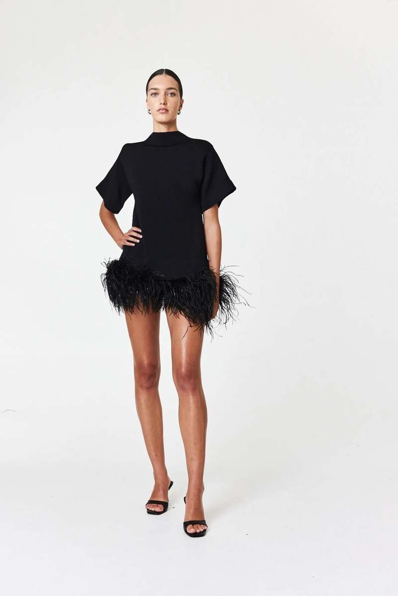 Rachel Gilbert Rita Mini dress - black