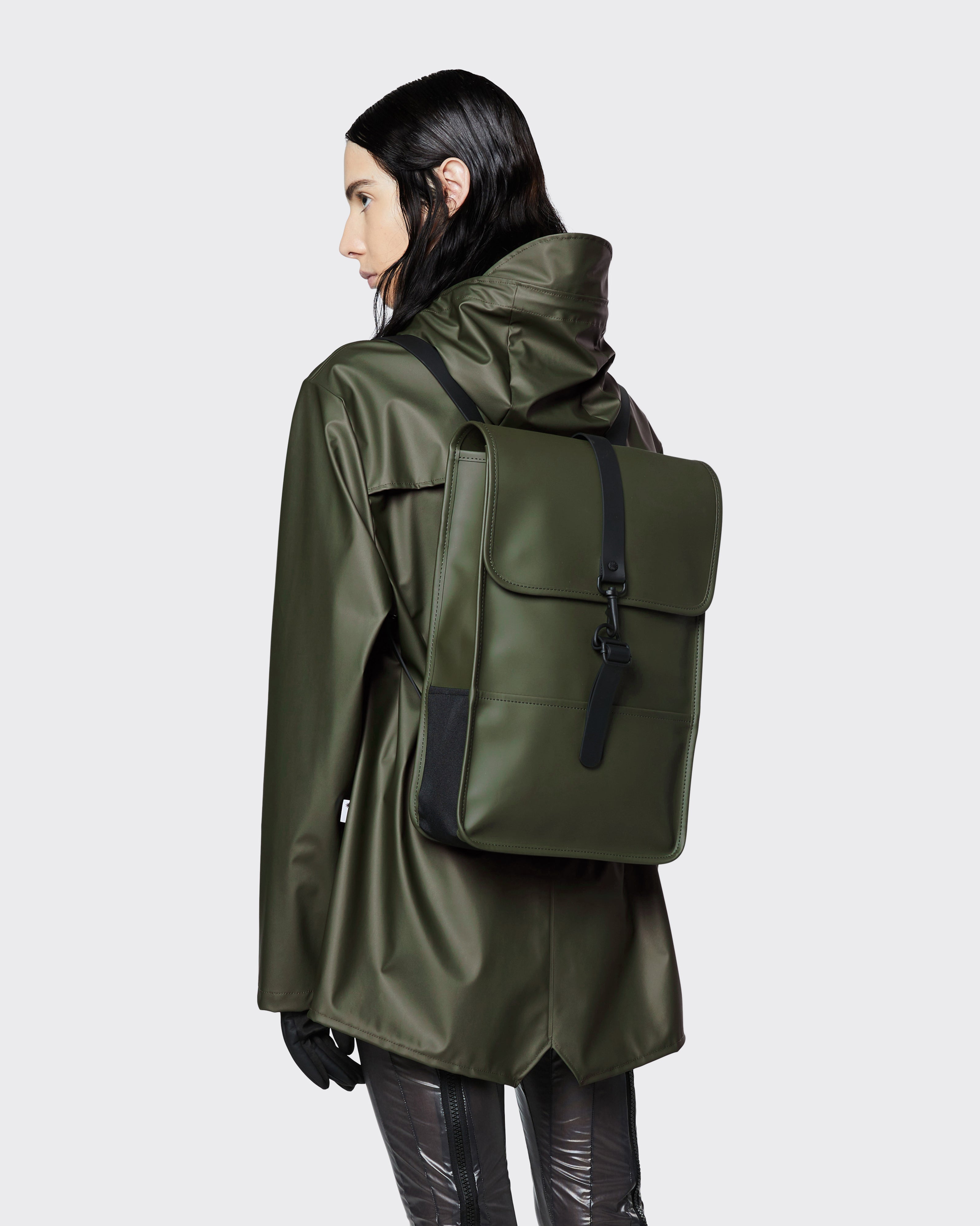 Rains mini Backpack - Evergreen | Garmentory display picture 2