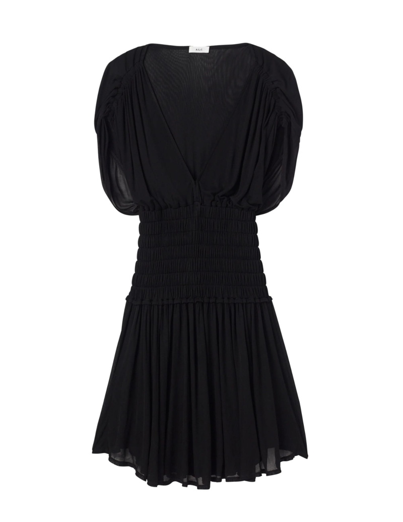 ワンピース Luna pleats mini dress ANDMARY】Luna pleats mini dress