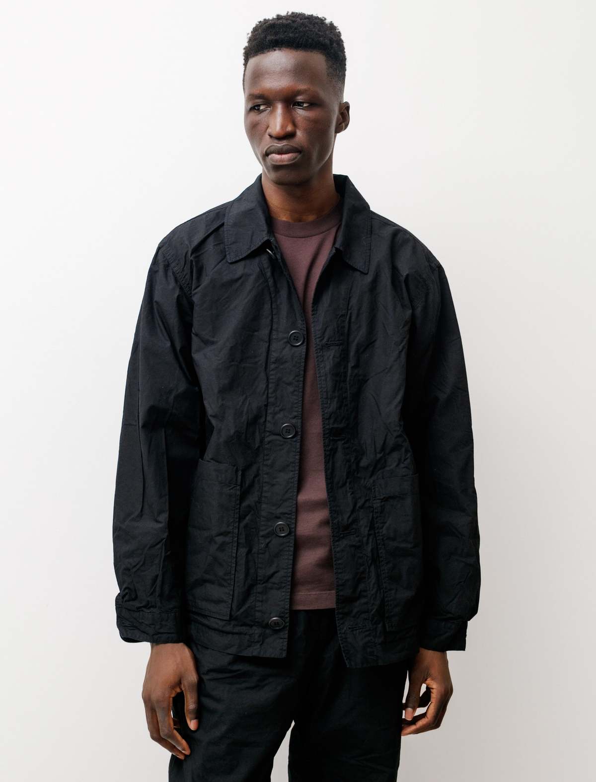 JAMES COWARD GANZ WORKER JACKET サイズ4 James Coward Ganz Worker Jacket - Navy Drill | Garmentory