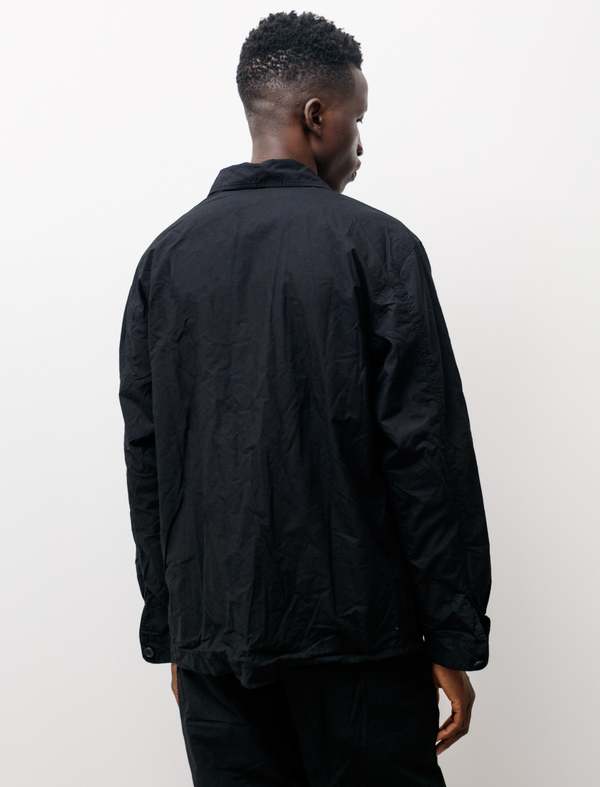 James Coward Ganz Jacket Double Typewriter Cloth - Black | Garmentory