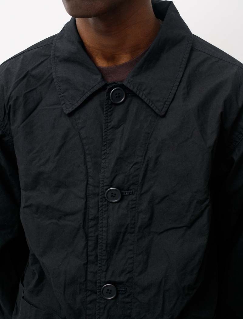 James Coward Ganz Jacket Double Typewriter Cloth - Black