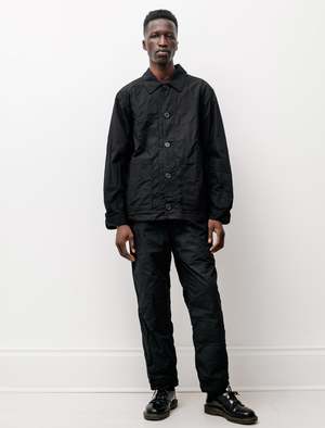 JAMES COWARD GANZ WORKER JACKET サイズ4 James Coward Ganz Jacket Double Typewriter Cloth - Black | Garmentory