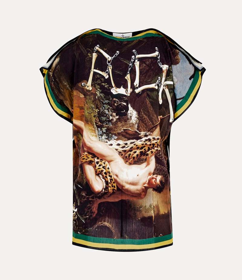 トップス 055042 vivienne westwood The Fisherman Vivienne Westwood Black Fisherman T-Shirt Vivienne Westwood