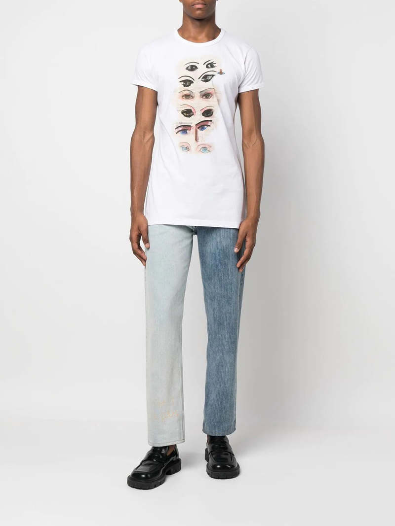 Vivienne Westwood Vivienne's Eyes T-Shirt - white | Garmentory