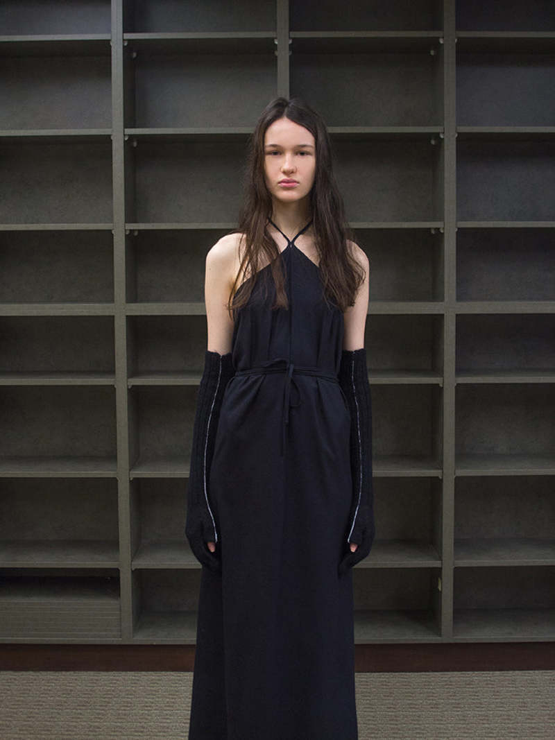 Baserange Ligo Dress - Black | Garmentory