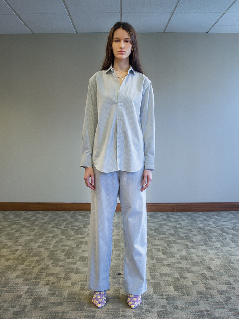 トップス baserange Ole Style Organic Cotton Ole Shirt Dress in Assortment | Organic cotton poplin | en