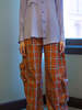 Collina Strada Lawn Plaid Cargo Pant - Thumbnail 3