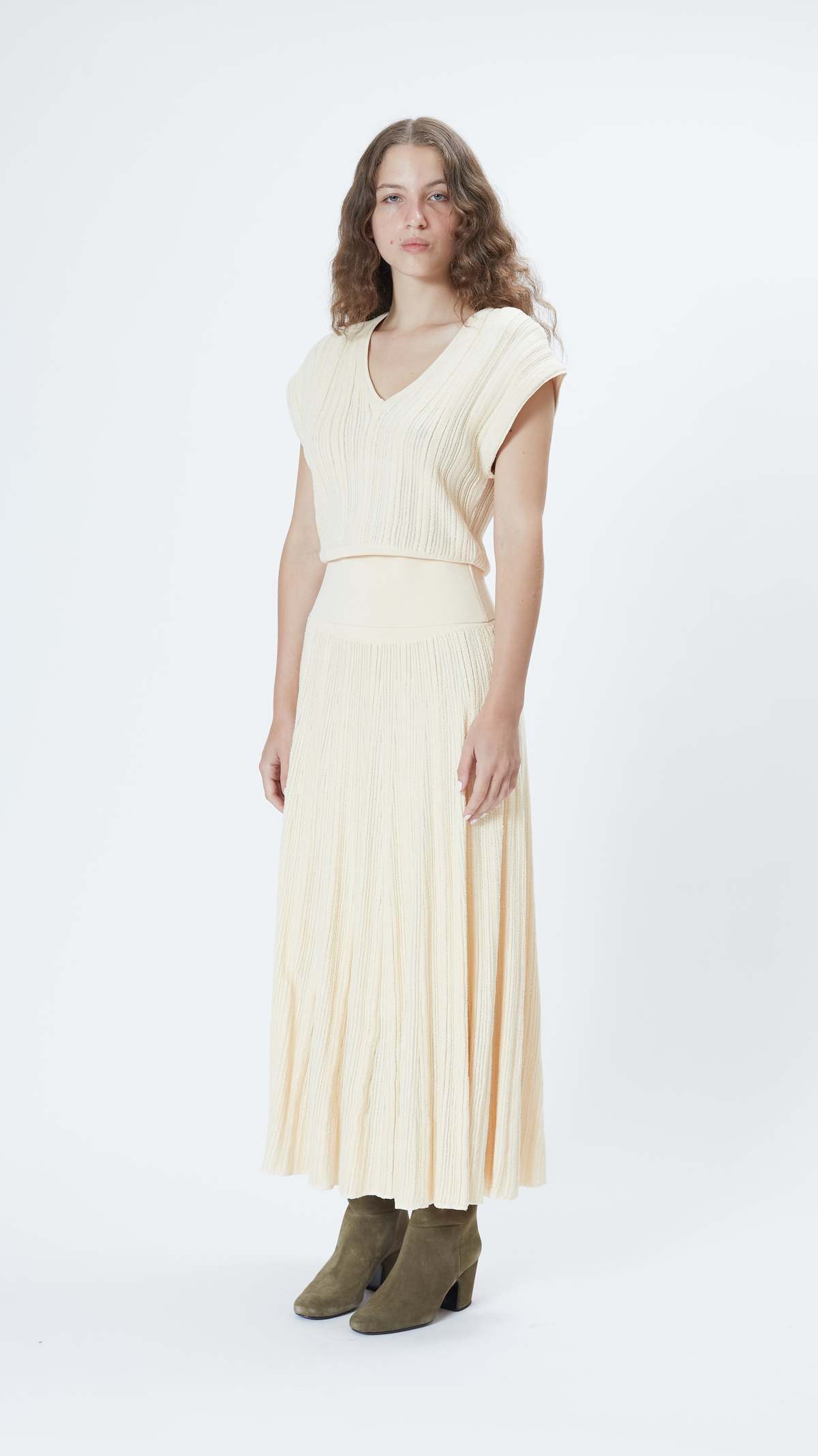 Ulla Johnson Cecile Top in Adriatic main image 1