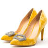Rupert Sanderson Malory Crystal Pump - Daffodil - Thumbnail 2