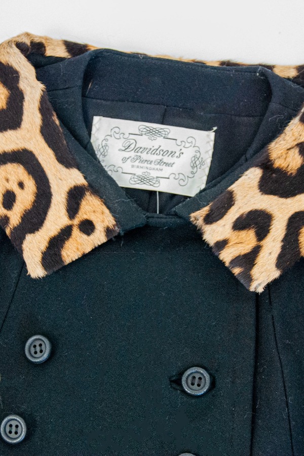 Cheetah peacoat clearance