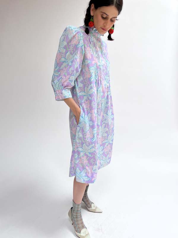 Lilly Pulitzer Puff Sleeve Dress - Pastel Floral | Garmentory