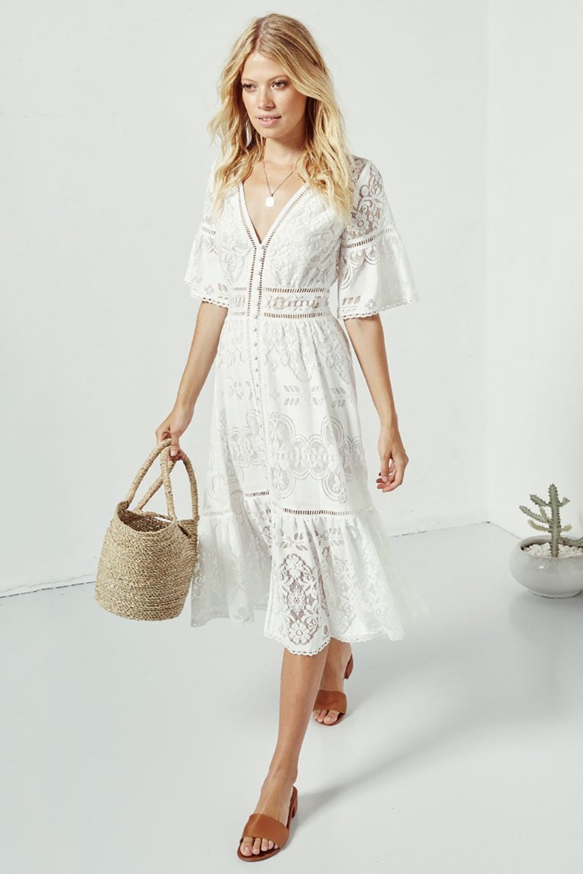 Spell & The Gypsy Collective Clover Lace Gown | Garmentory Spell & The Gypsy Collective Clover Lace Gown | Garmentory